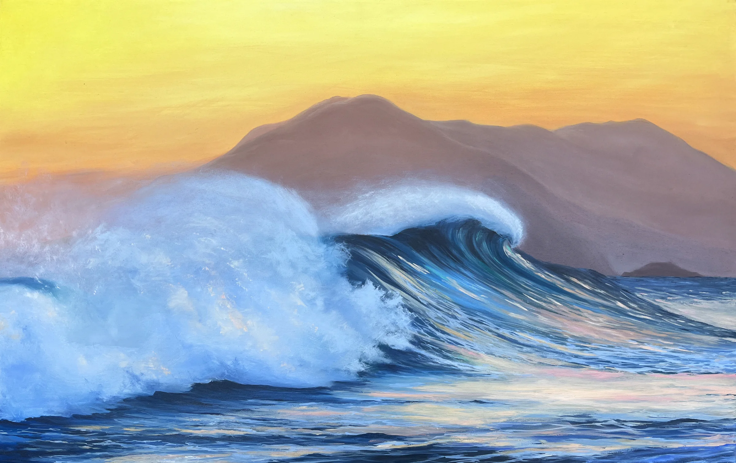 Mountain Seascape
