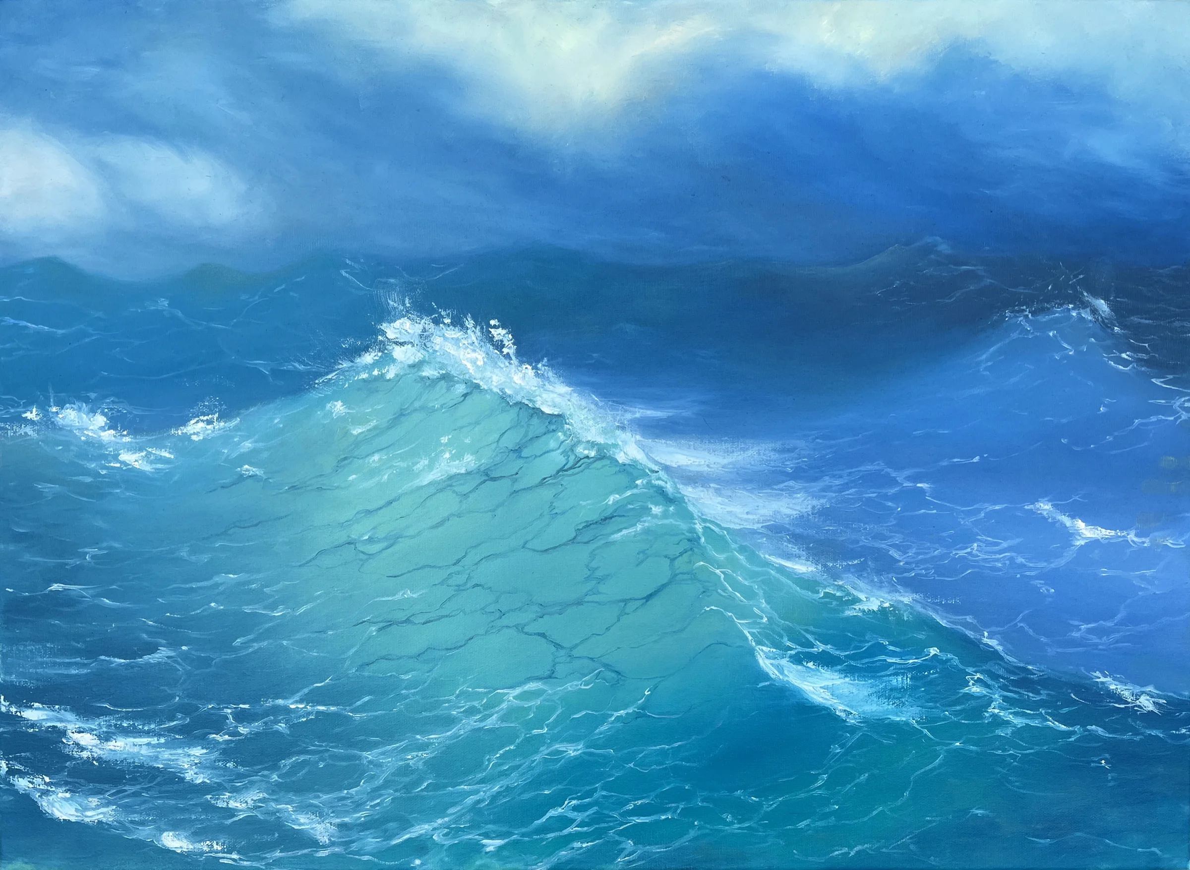 Storm after Aivazovsky